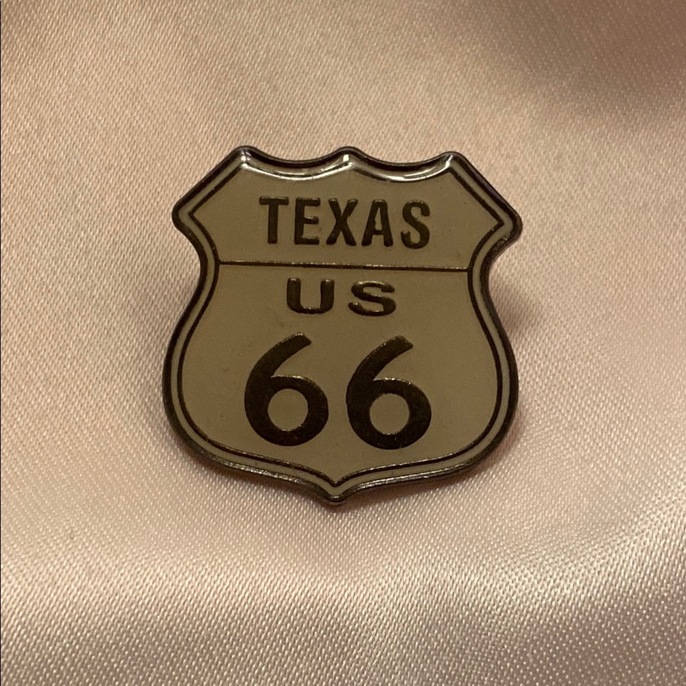 Texas US 66 Enamel Pin J041